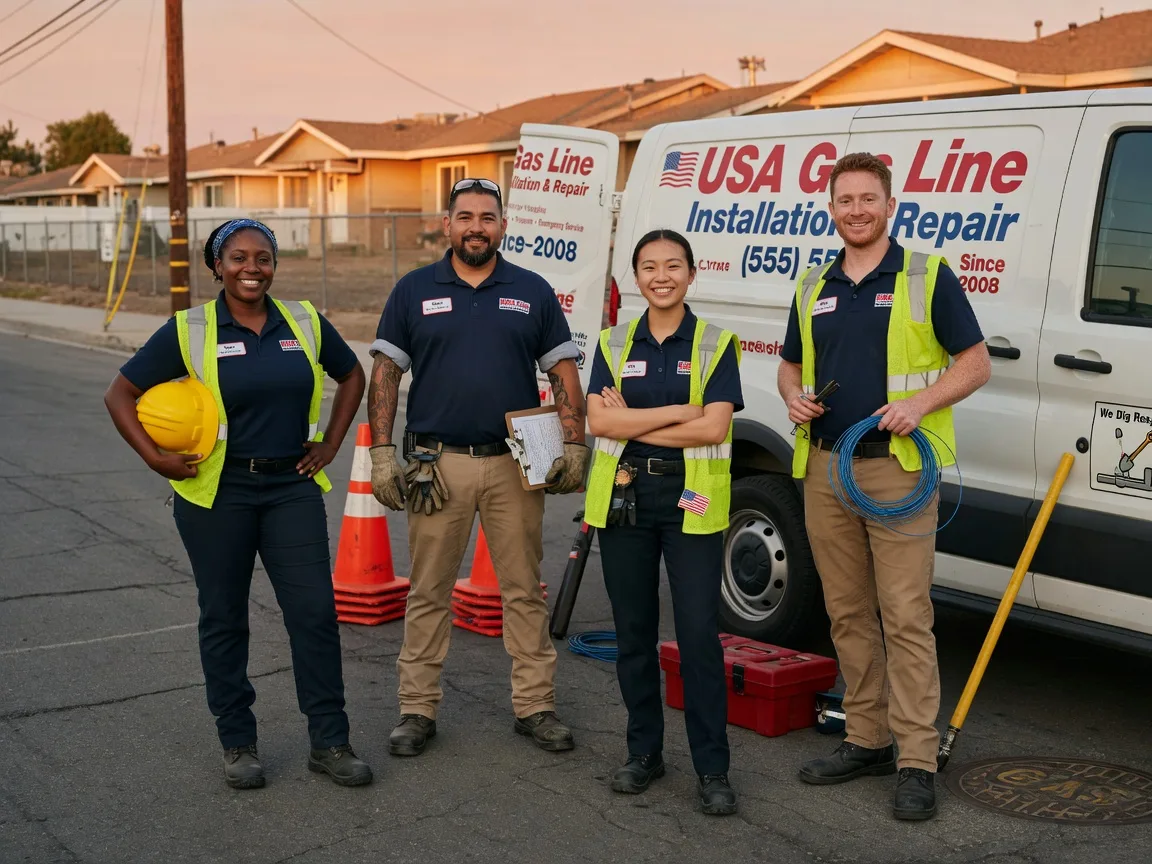 Gas Line Installation company in Tarzan, TX